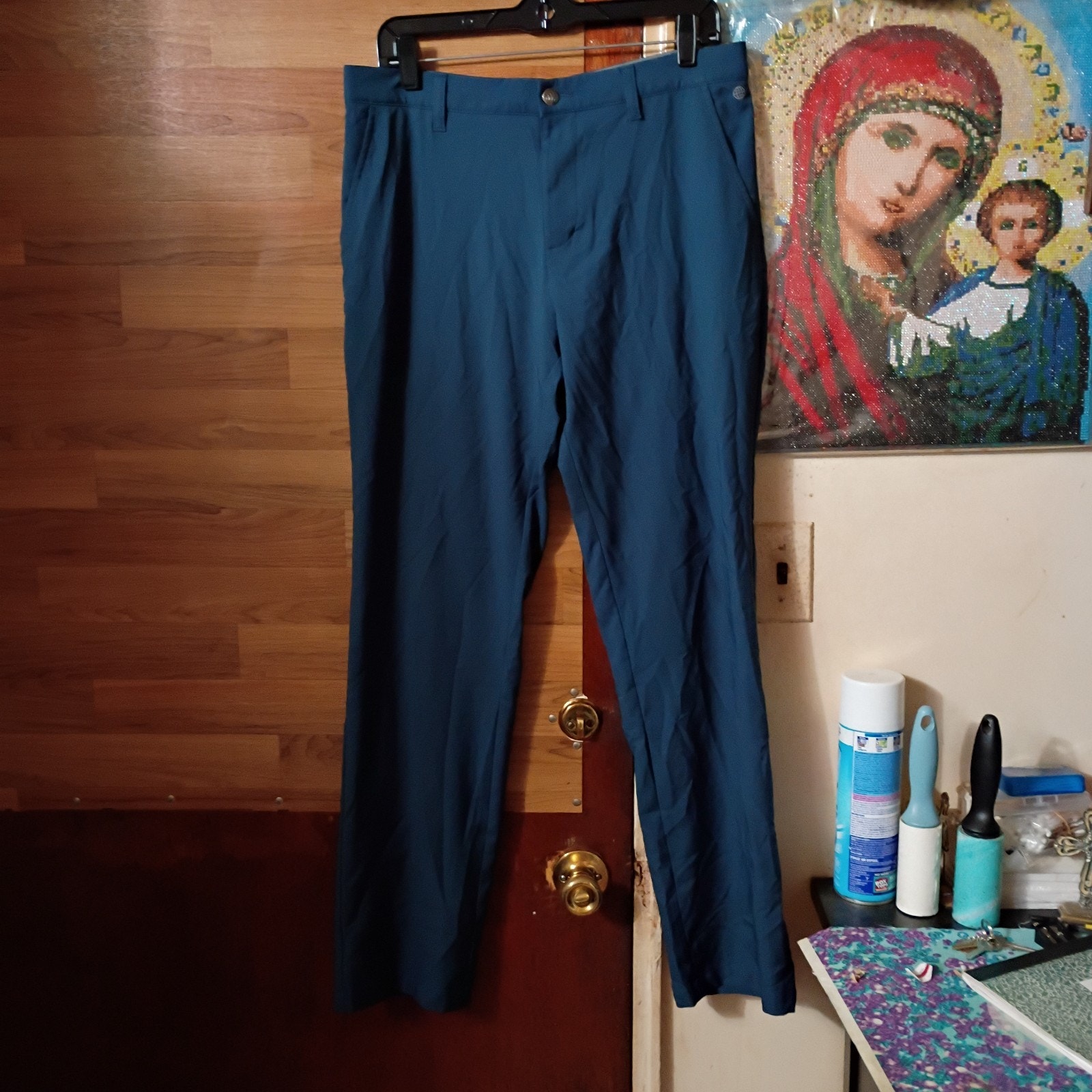 Adidas Golf Pants Women's Blue Women's Size 12